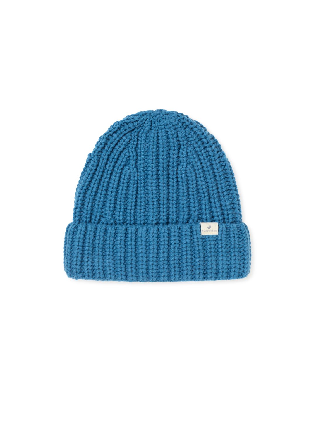 Ribbed Beanie - Ocean