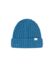 Ribbed Beanie - Ocean - Ocean / Small