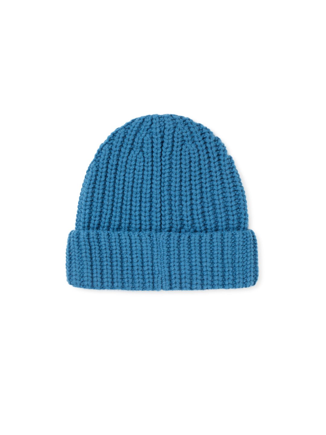 Ribbed Beanie - Ocean