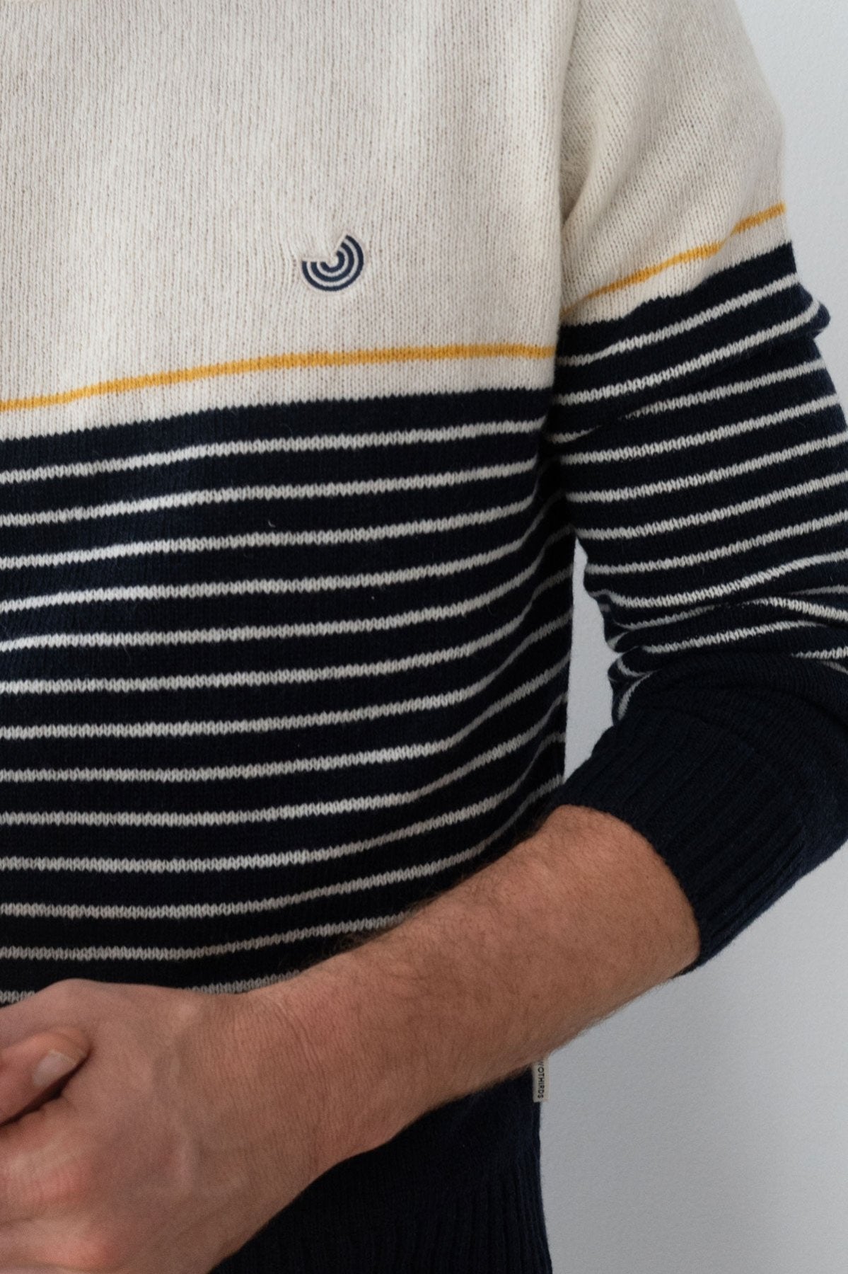 Robberg - Navy Ecru Stripes