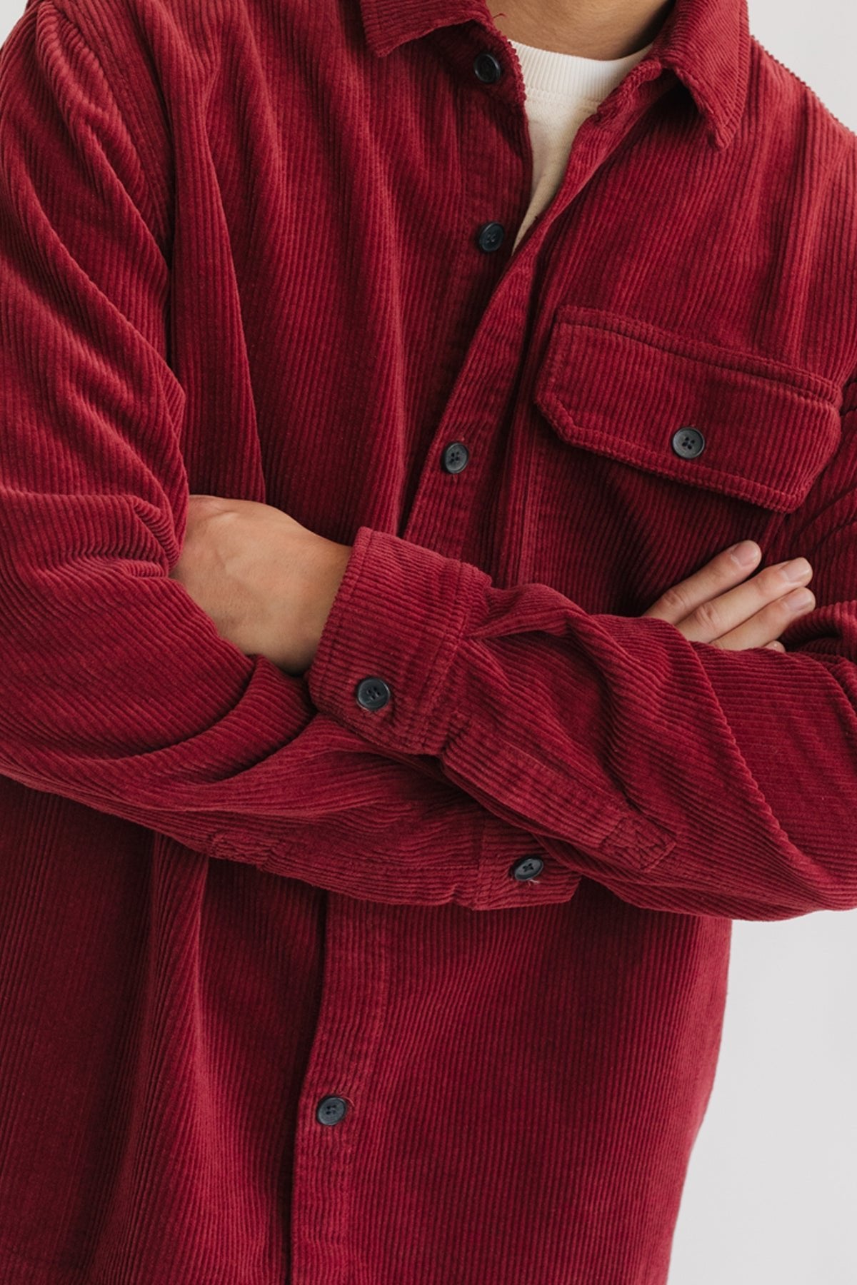 sustainable corduroy shirt