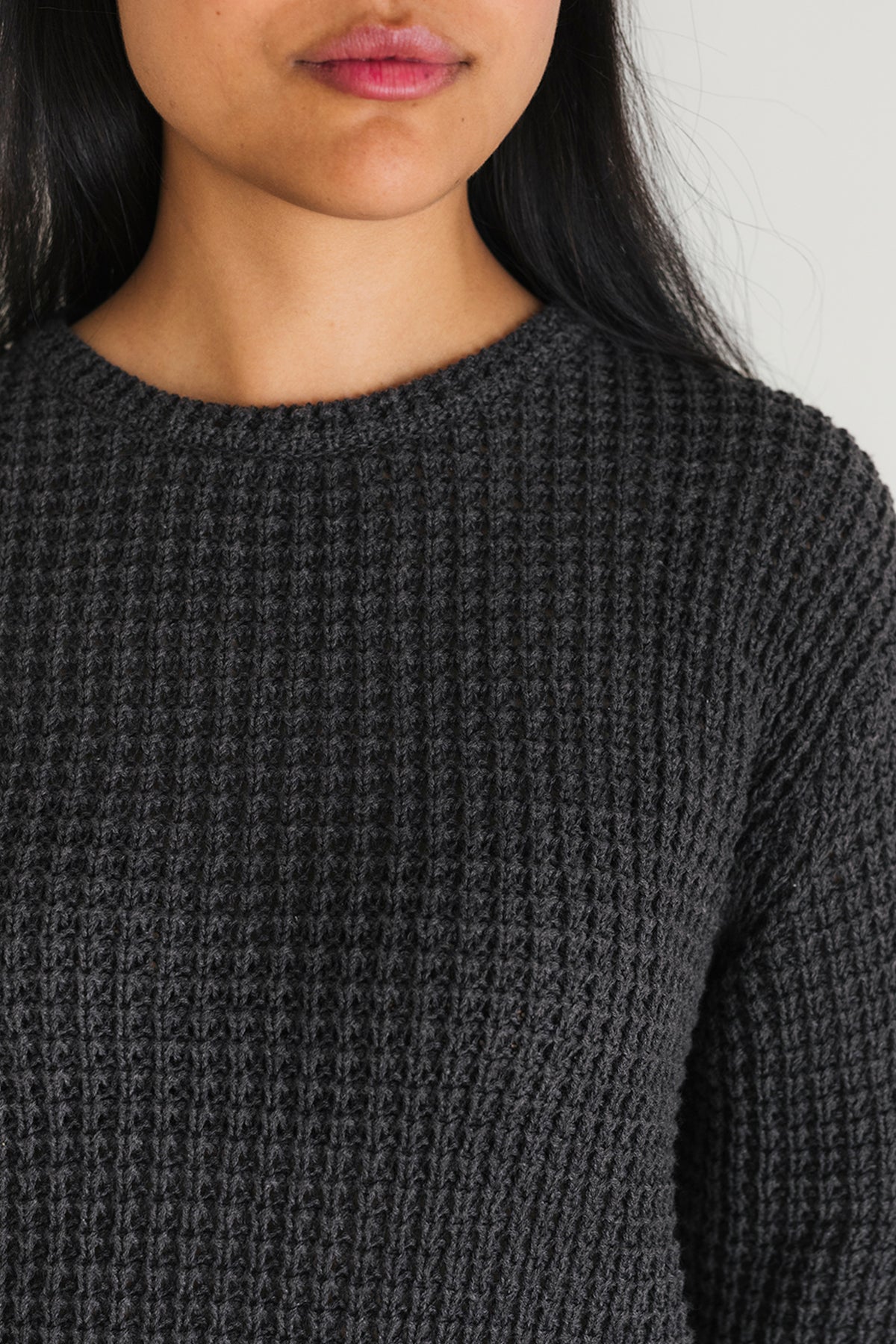 antracita knit in soft texture