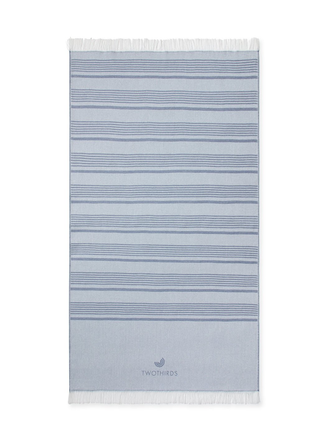 Travel Towel Thin Stripes - Blue