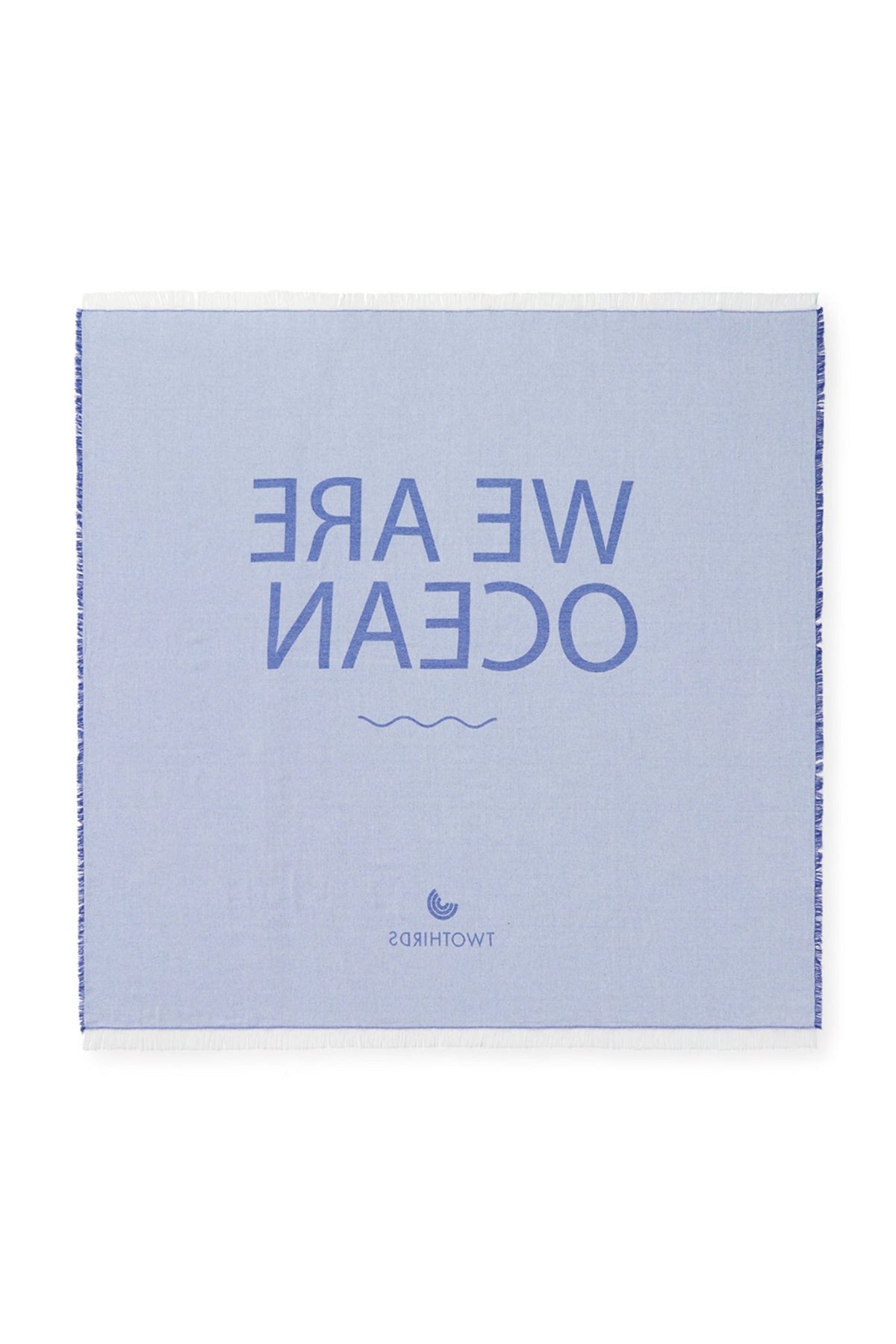 Travel Towel We Are Ocean Big - Blue