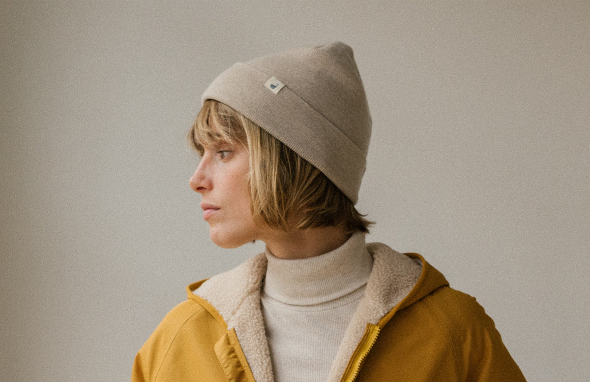 Merino Beanie Woman - Beige