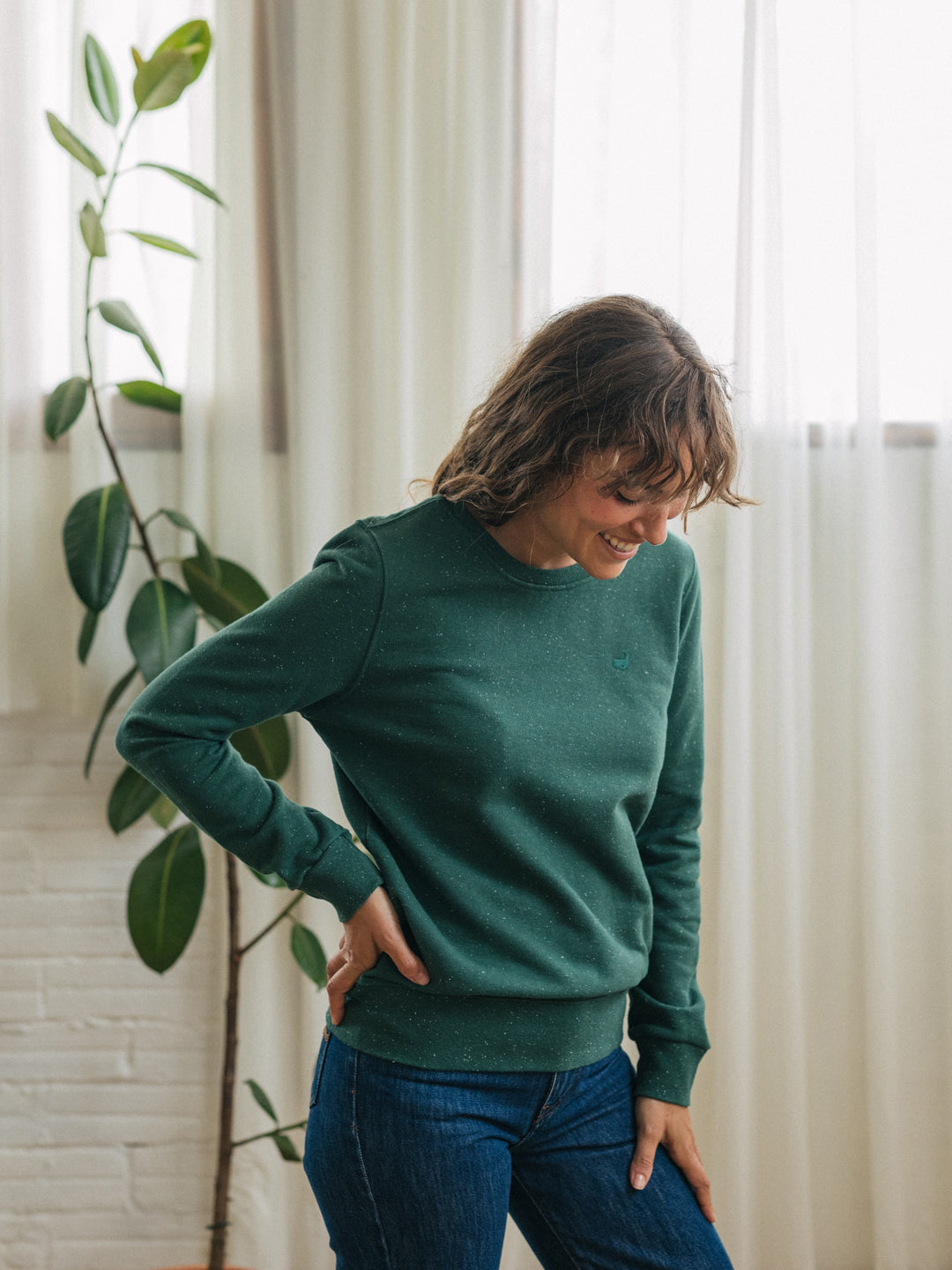 Dark green clearance sweater