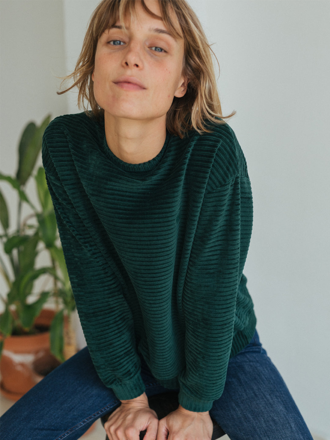 Oleny - Deep Green | Fair Fashion by TWOTHIRDS