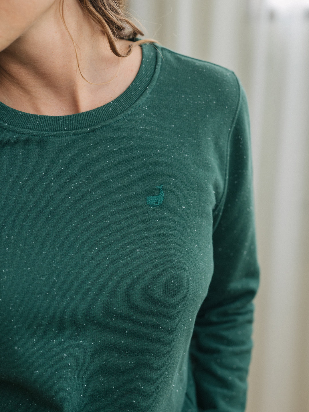 Ladies emerald green on sale jumper