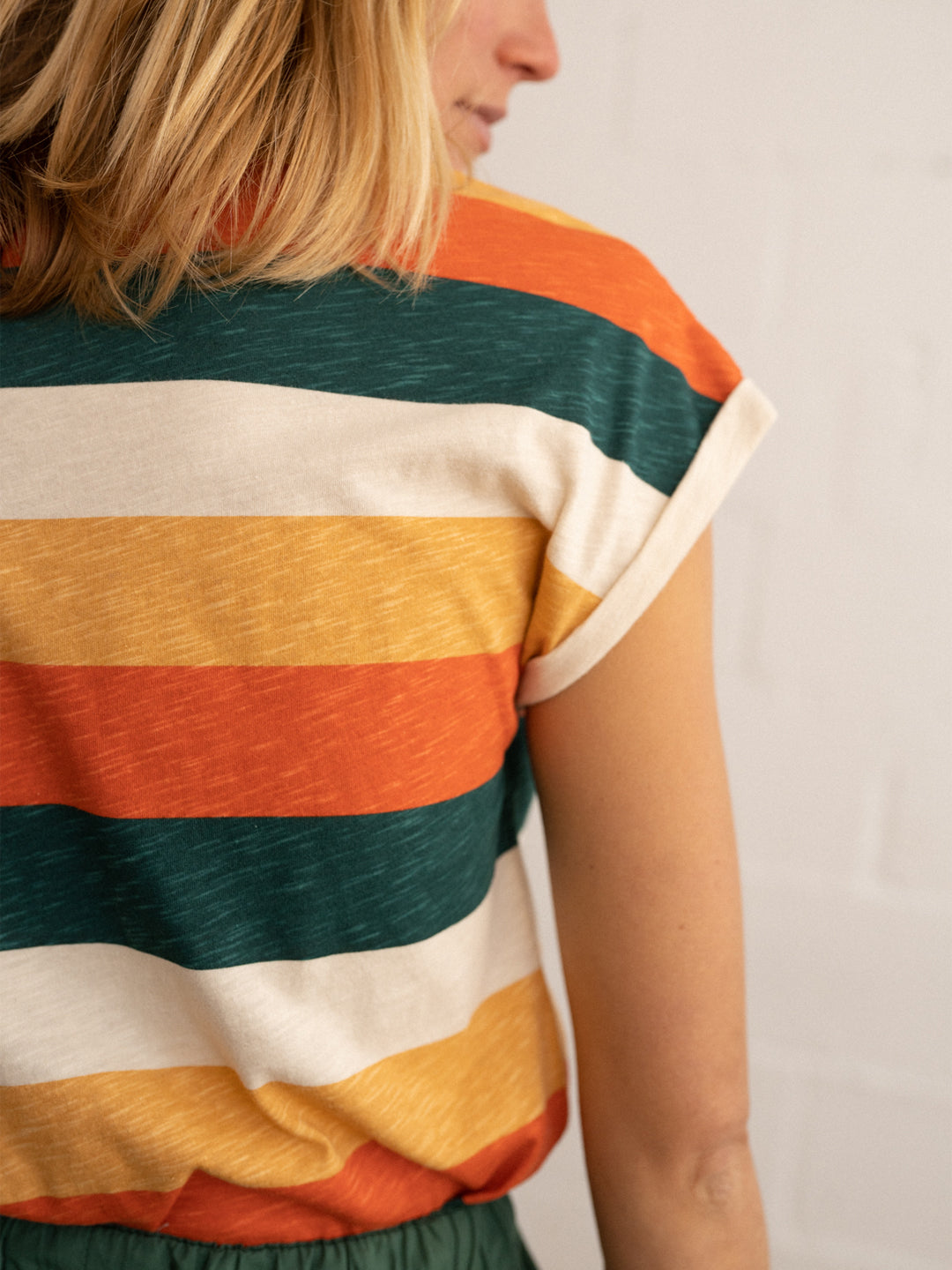 twothirds striped top