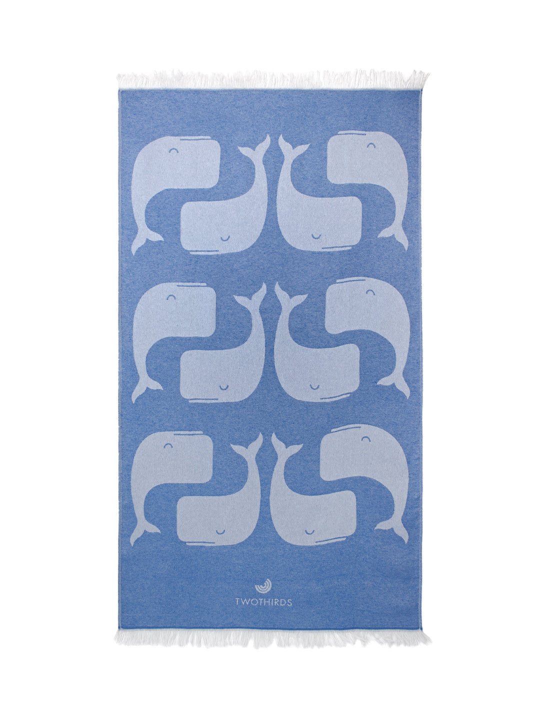 Serviette de plage Big Whales - Blue