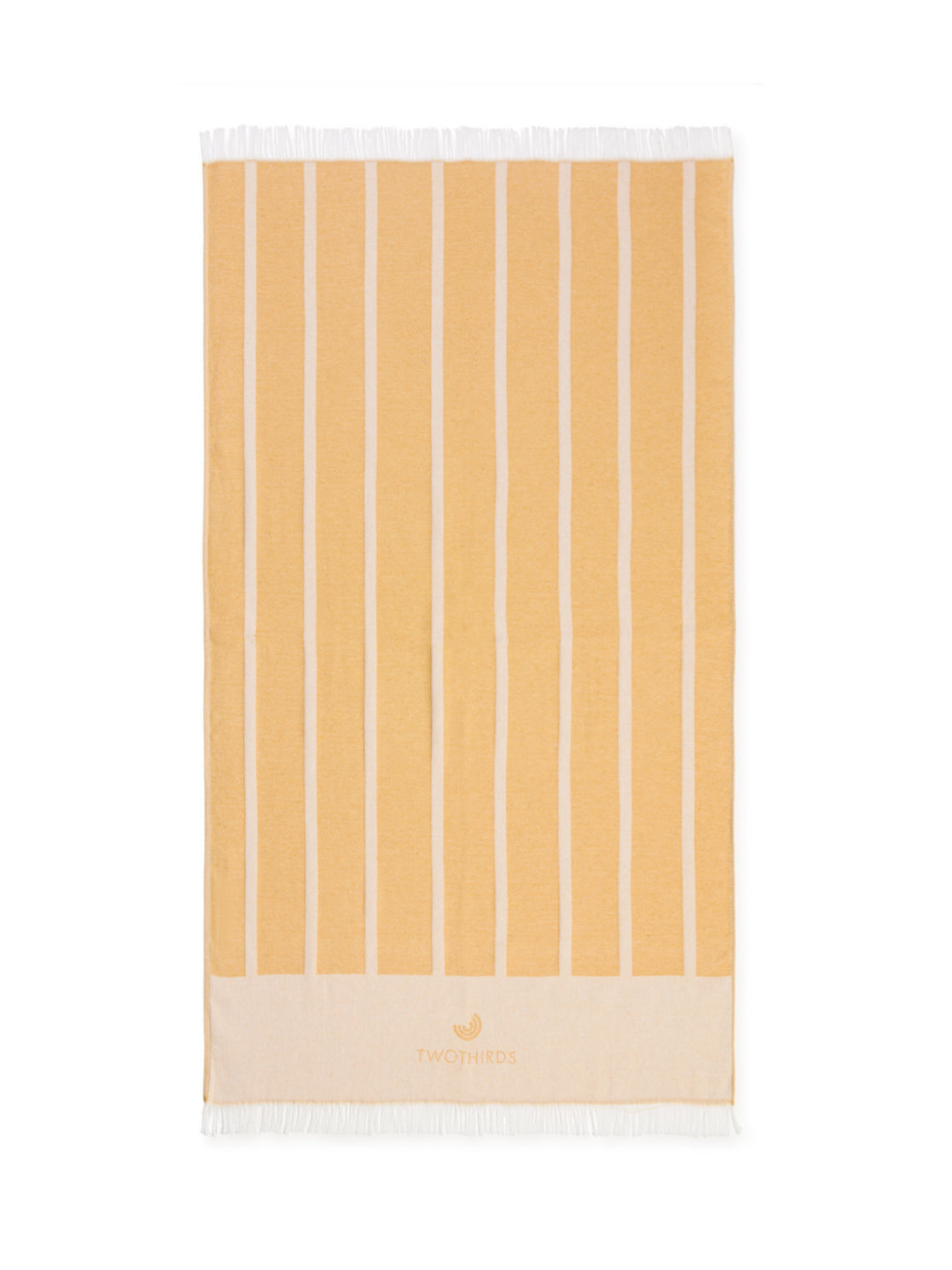 Travel Towel Straight Stripes - Mustard