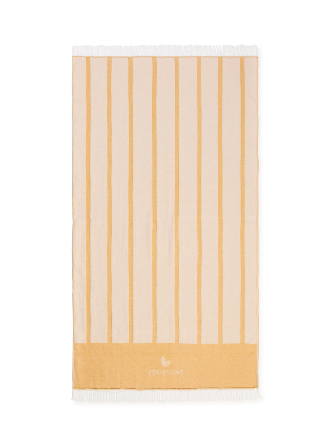 Travel Towel Straight Stripes - Mustard