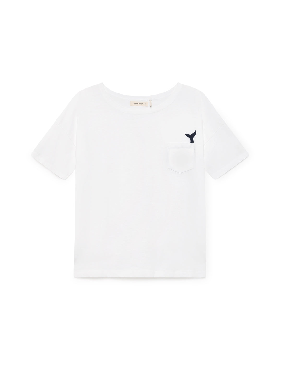 TWOTHIRDS Womens Tee: Eubea - White front