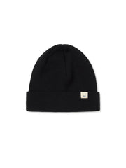 Merino Beanie Woman - Black - Black / Small