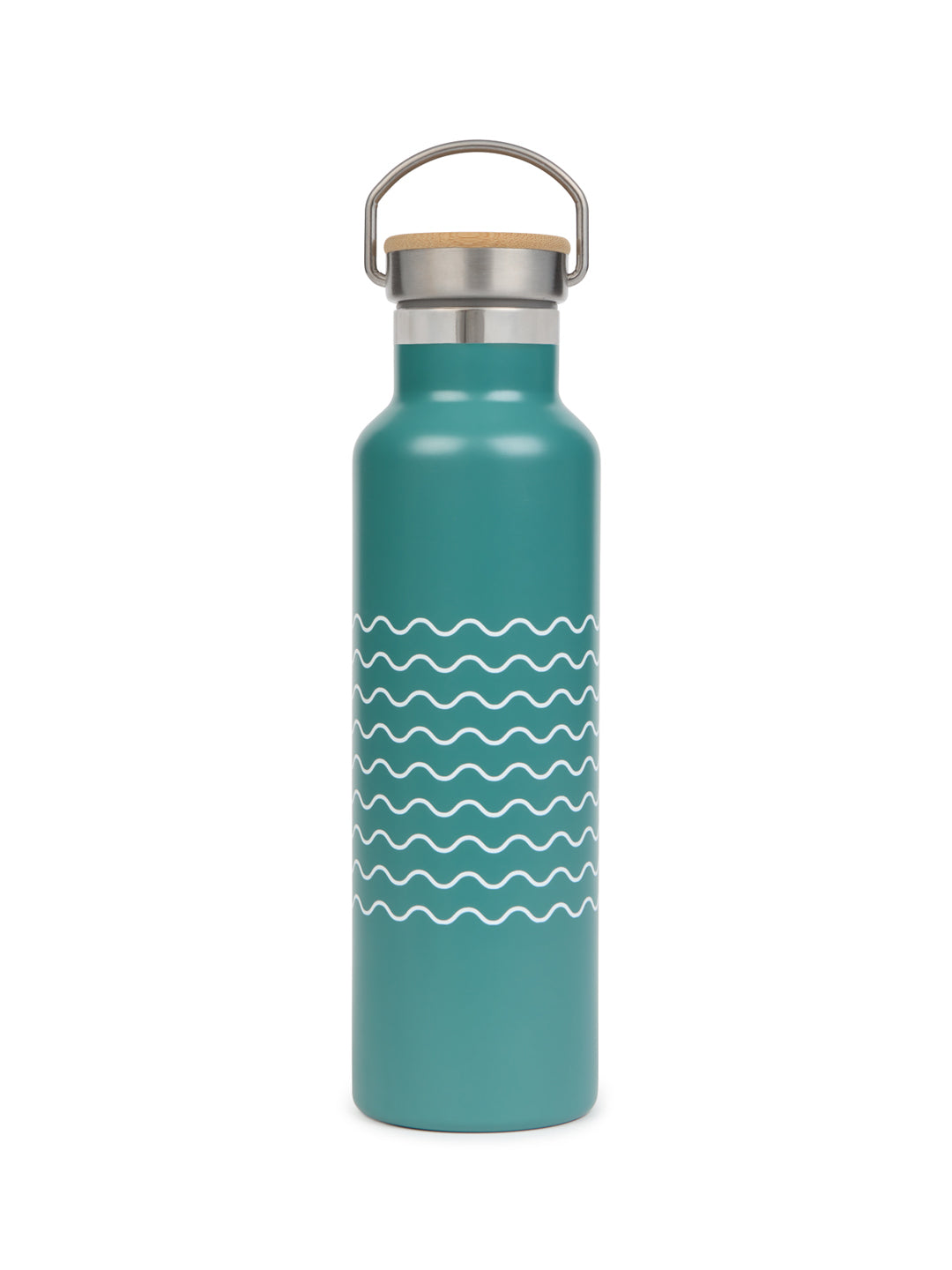 Thermo Bottle Waves - Teal