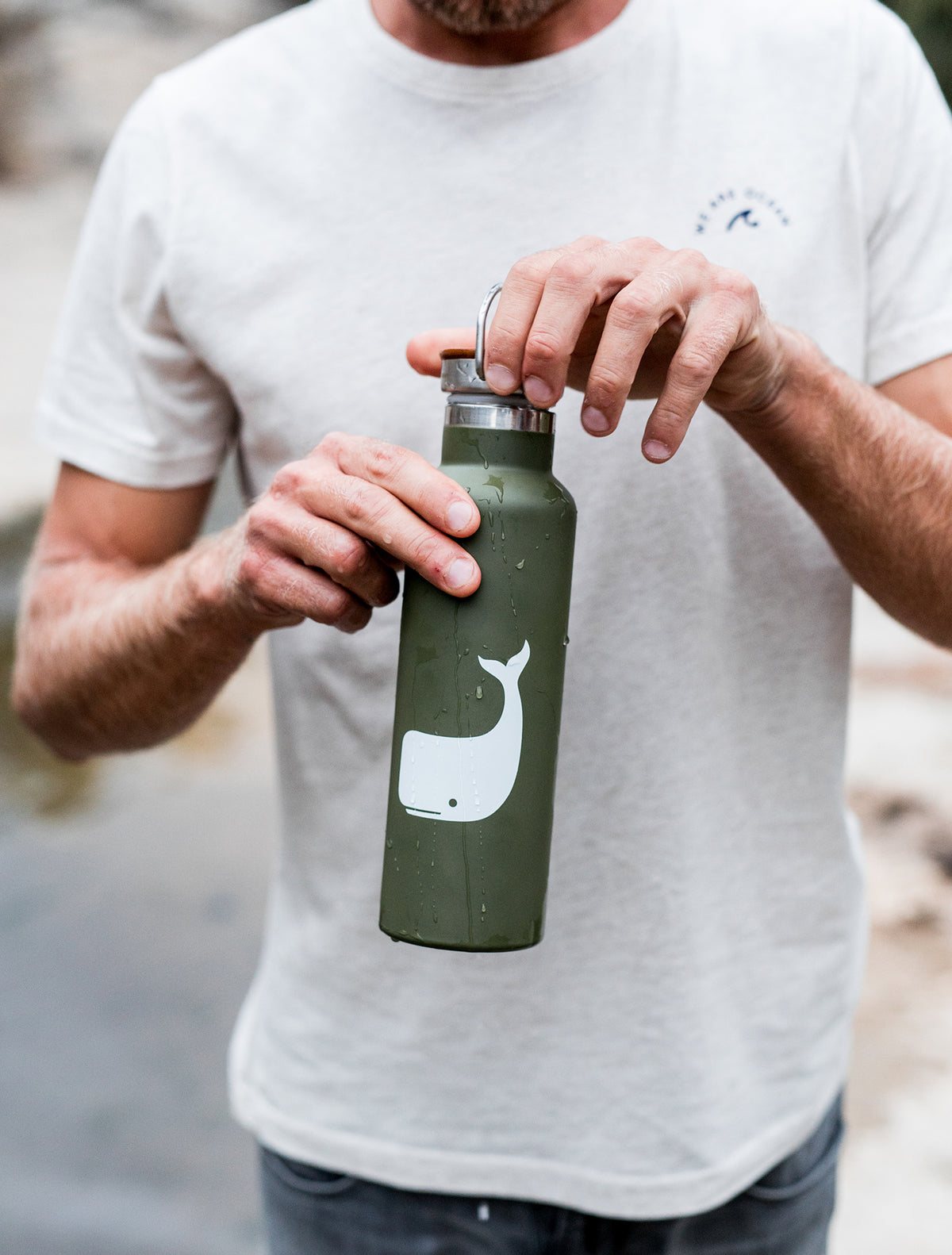 Thermo Bottle - Olive Green