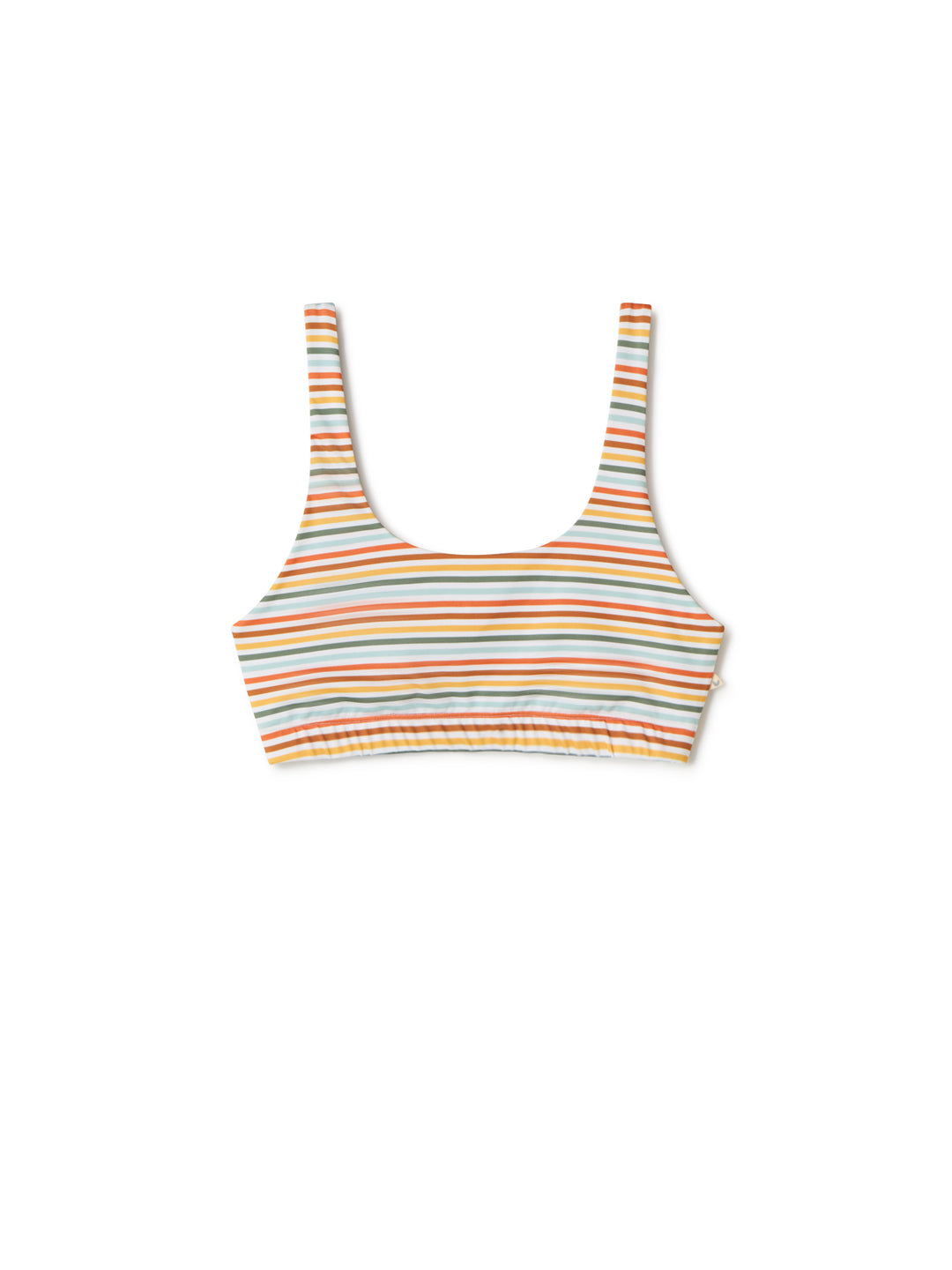 Wyre Top - Thin Stripes Off White