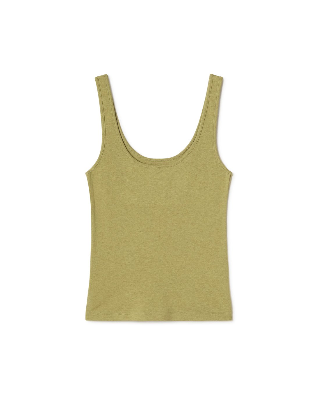 Recycled Rib Tank - Pistachio