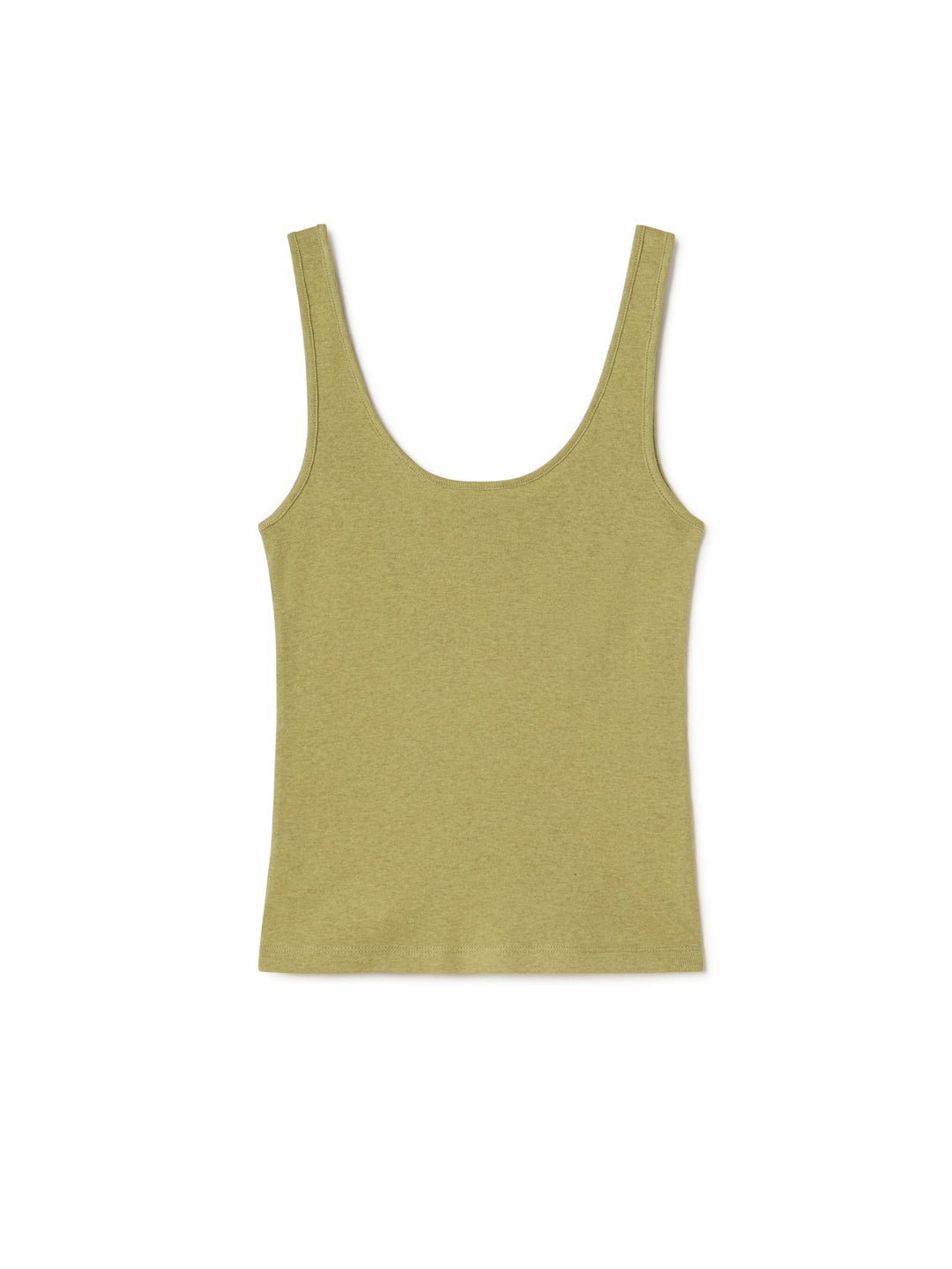 Recycled Rib Tank - Pistachio