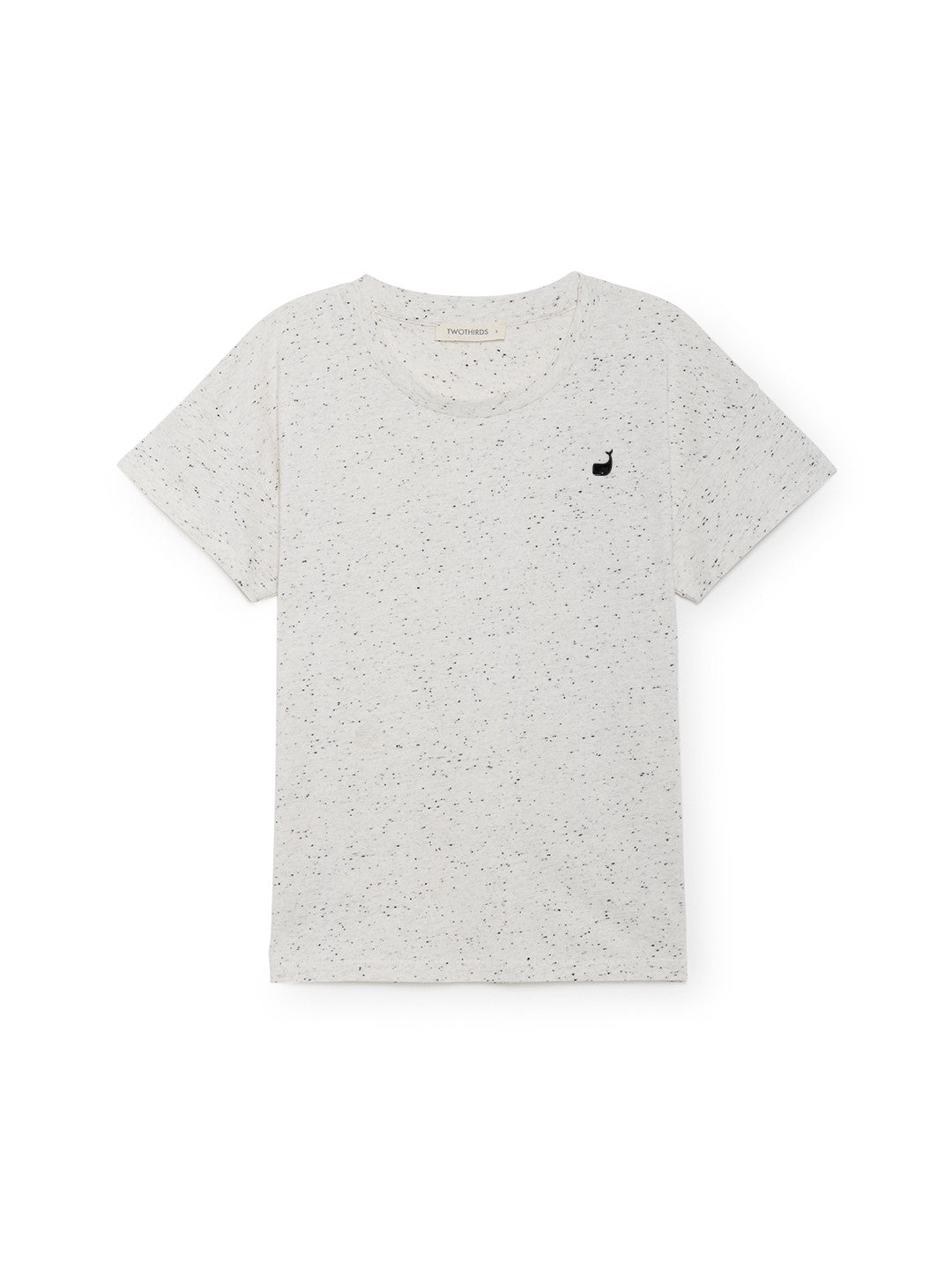 TWOTHIRDS Womens Tee: Sepanggar - White front