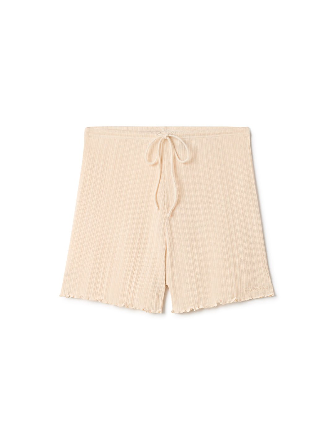 Sherose - Pointelle Mixed Stripes Ecru