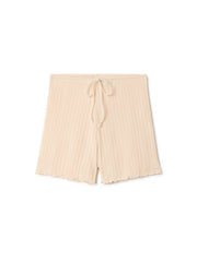 Sherose - Pointelle Mixed Stripes Ecru - Pointelle mixed Stripes Ecru / XS