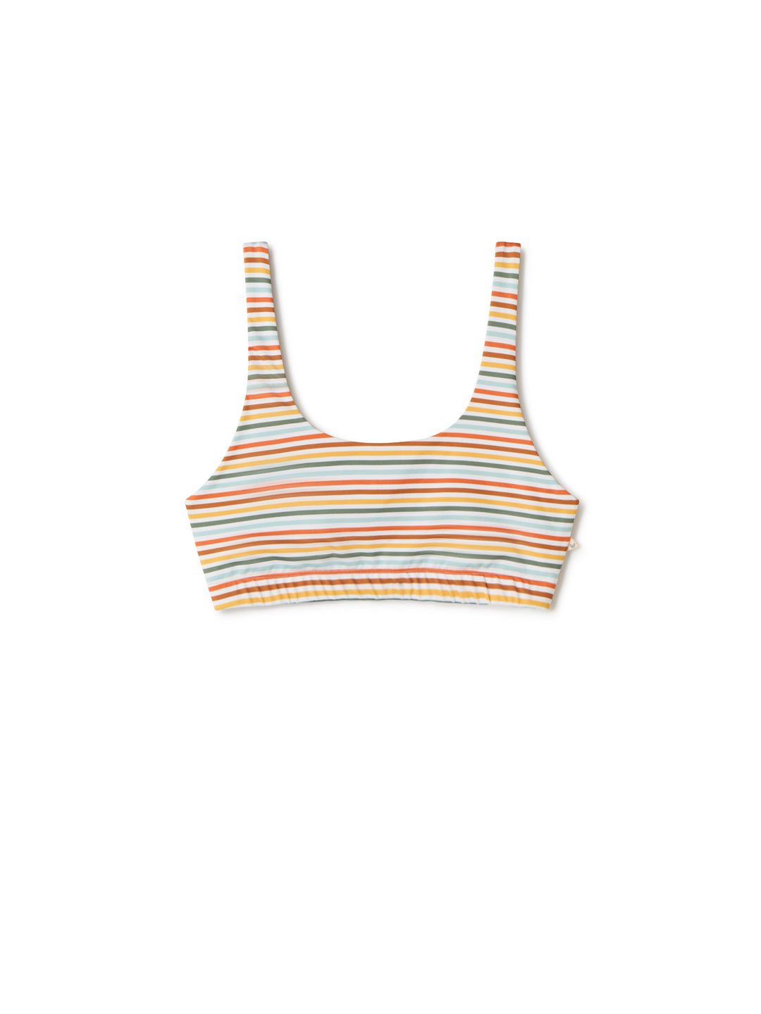 Wyre Top - Thin Stripes Off White